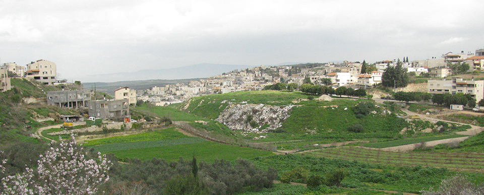 Modern city of Nazareth.