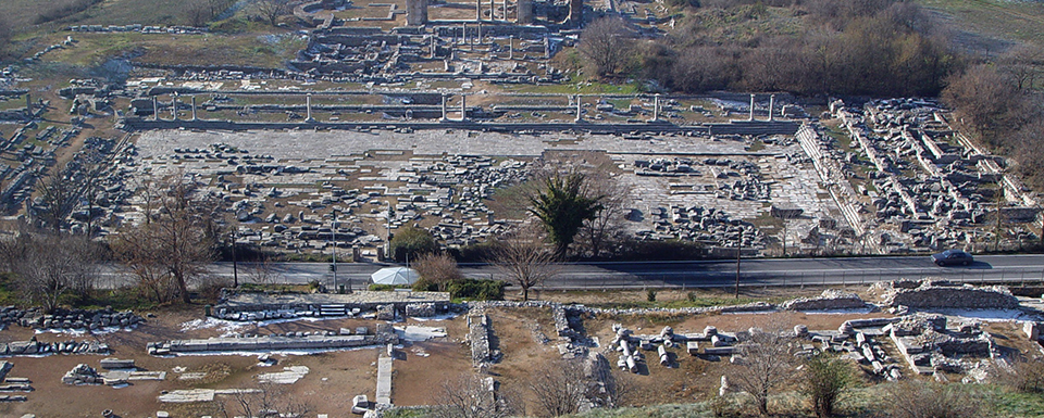 Ruins of ancient Philippi.